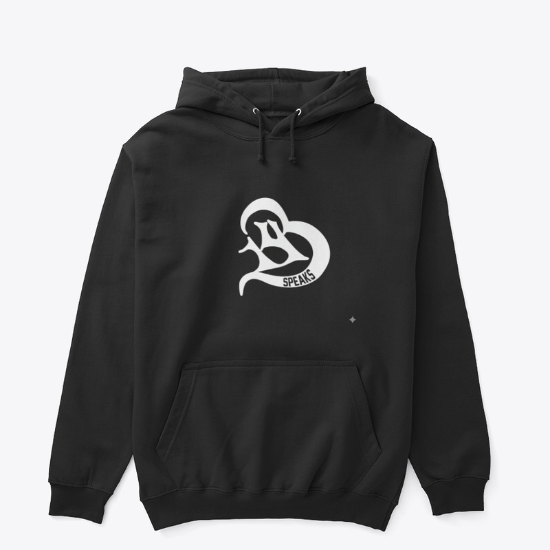 143Speaks Black Hoodie