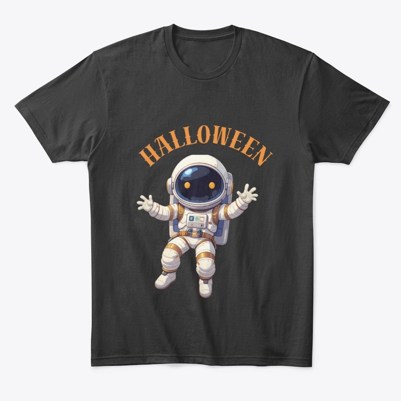 Pumpkin Astronaut Halloween Tee
