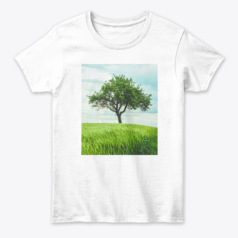 tree with grass 