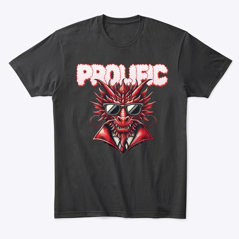 PROLIFIC SMOKE LOGO - DRAGON