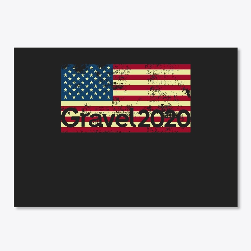 American Flag Mike Gravel 2020 T-Shirt