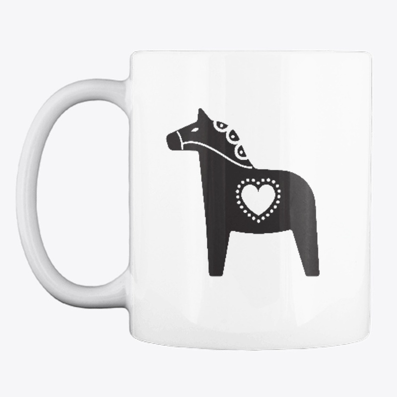 The black Dalahorse