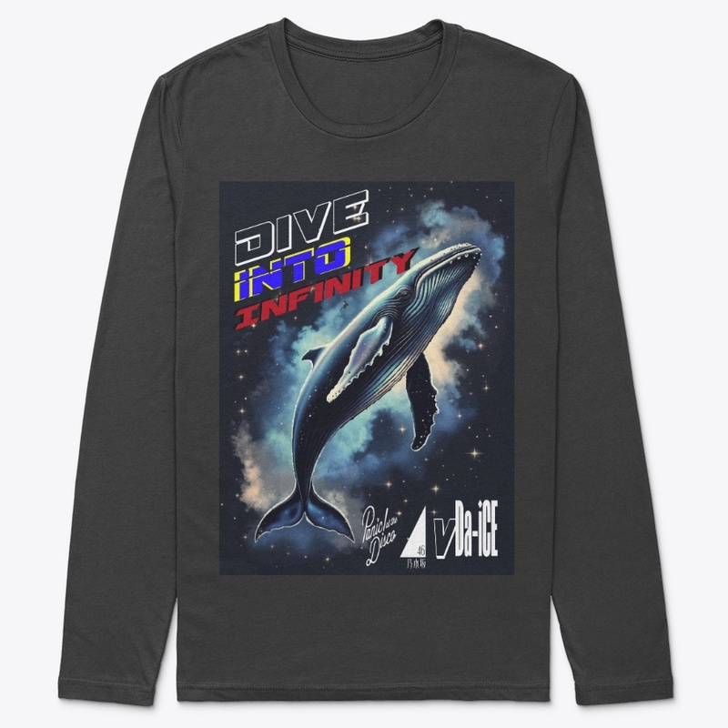Dive Into Infinity Dark Whale LngSlevTee