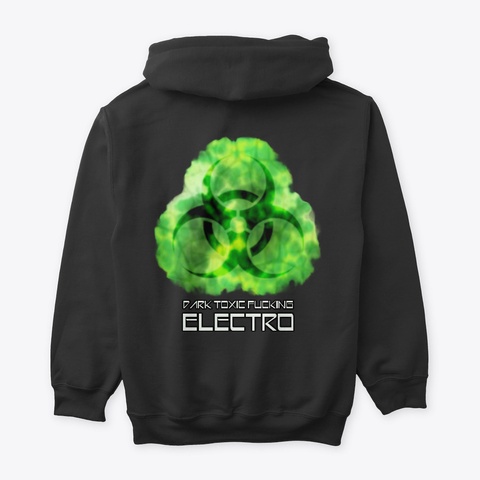 Virus Gate   Merchandise Black T-Shirt Back