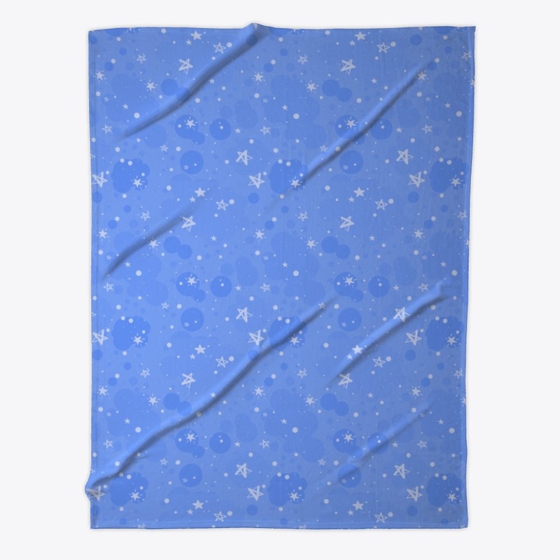 Space in Blue Pattern