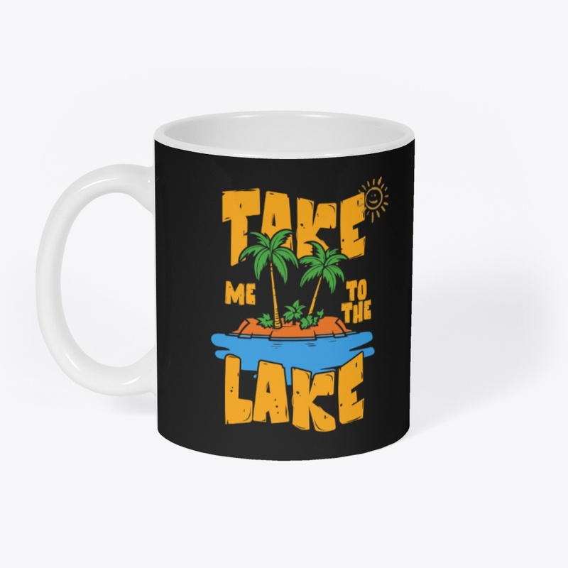 Take Me to the Lake Summer Tee Design