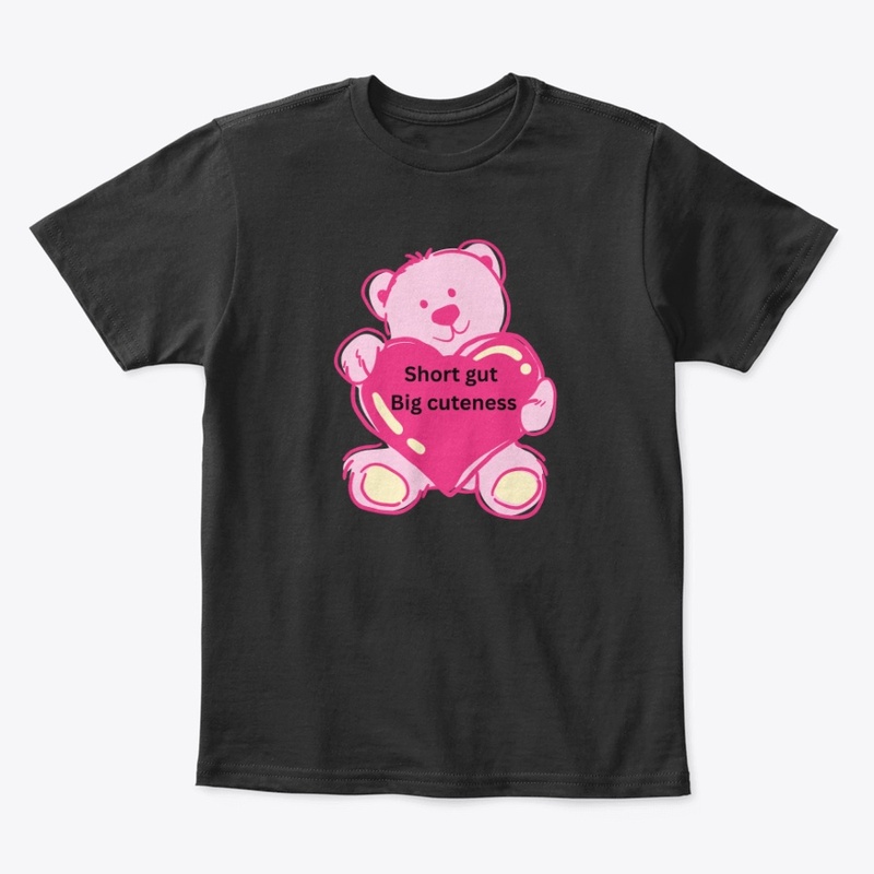 Short gut but BIG on cuteness bear