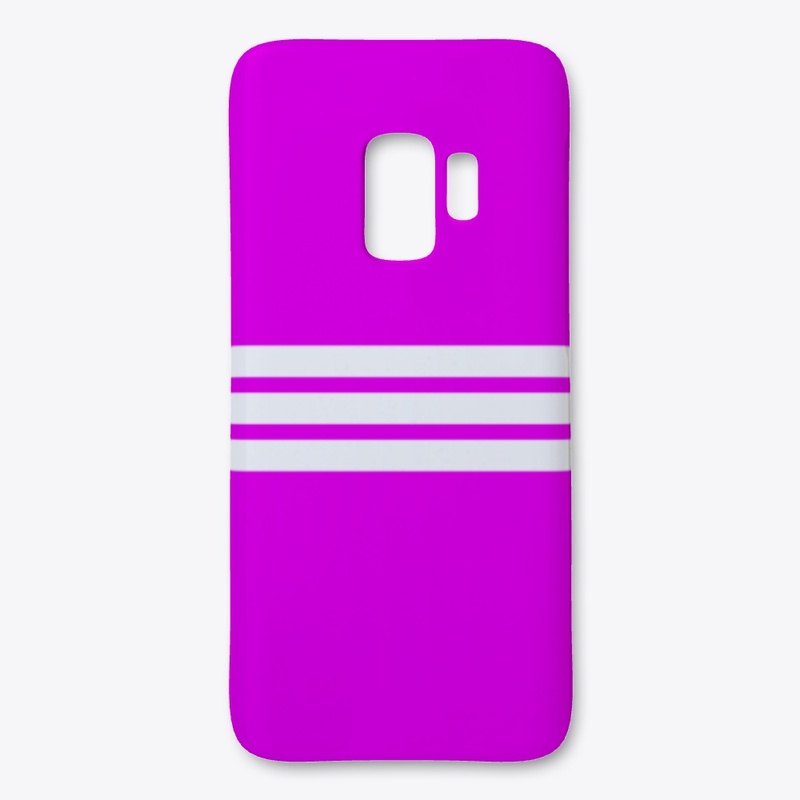 White Stripes On Pink