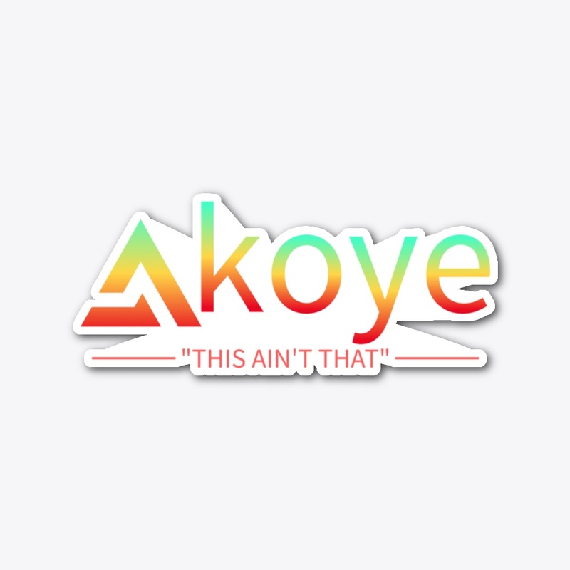 Akoye Sticker 