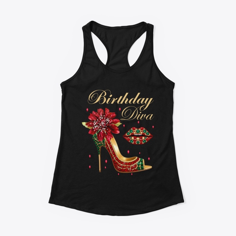 Birthday Diva Heels & Lips