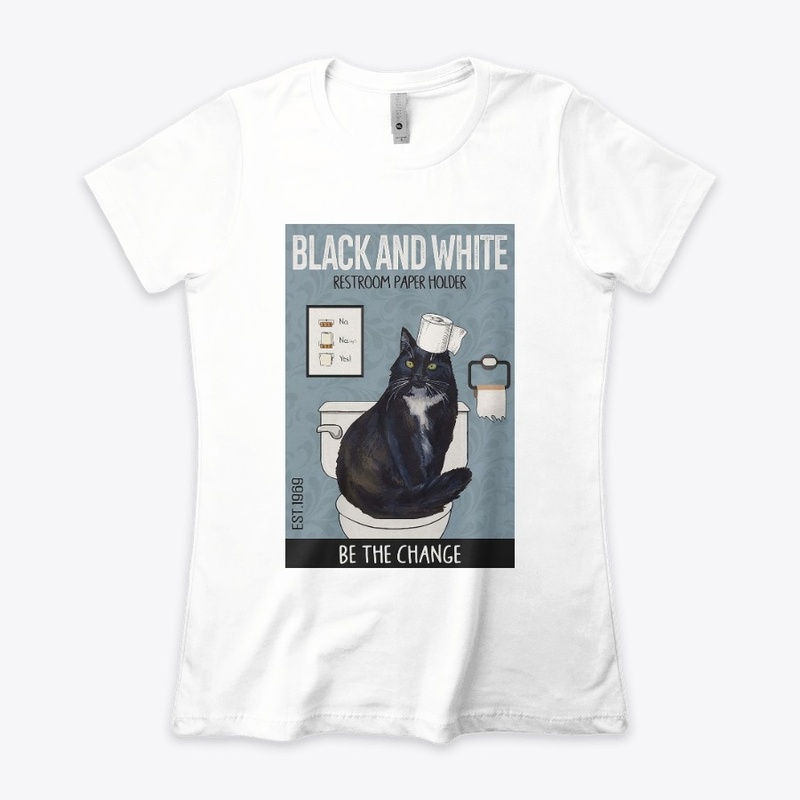 Be The Change Tuxedo Cat 