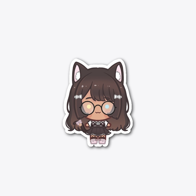 Cocoa Full Sticker (Glasses)