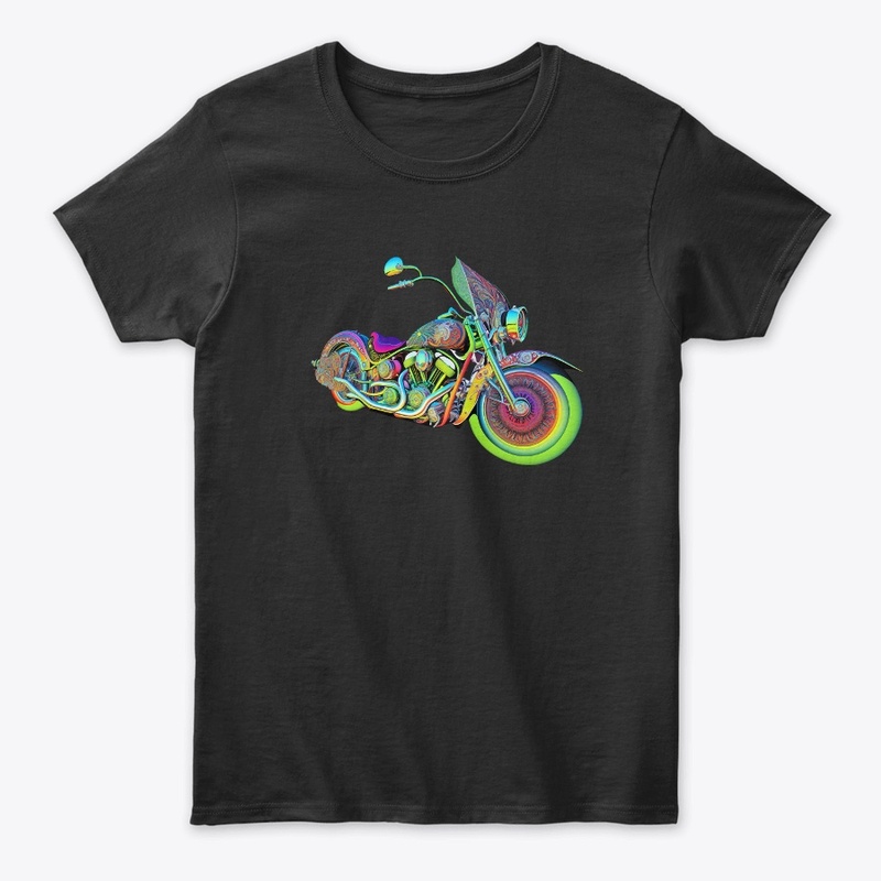 Abstract Biker