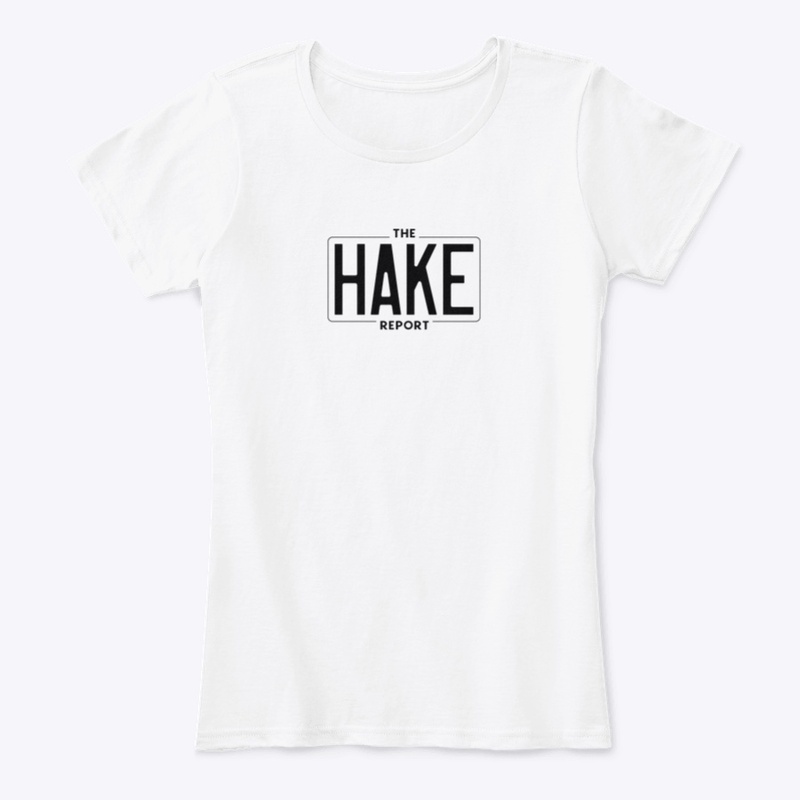 The Hake Report (Logo, Black Ink)