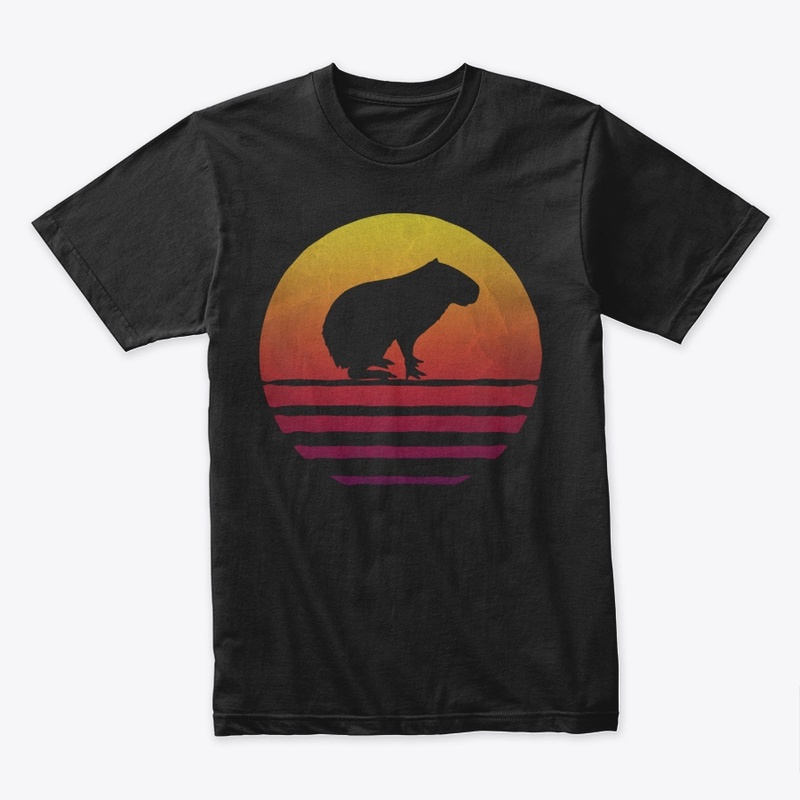 Vintage Capybara Lover Gifts