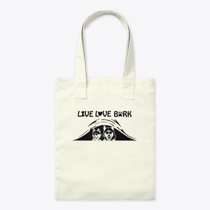 Siberian Husky Live Love Bark