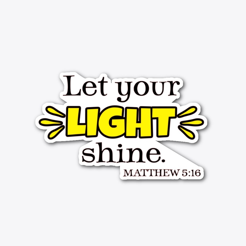 Let your Light Shine Face mask 