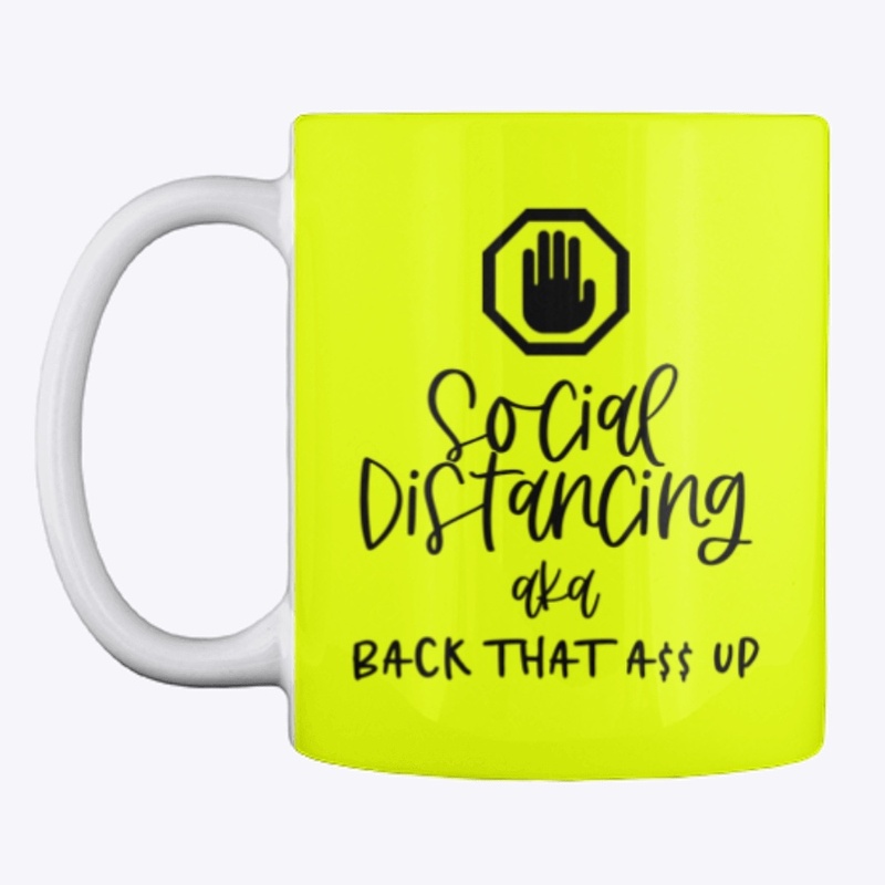 Social Distancing Mug