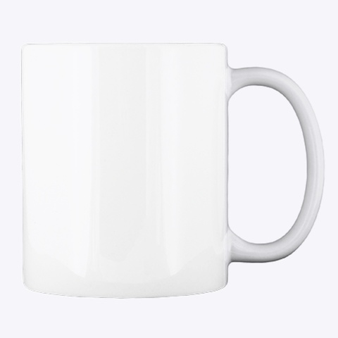 Be Cool Mug White T-Shirt Back