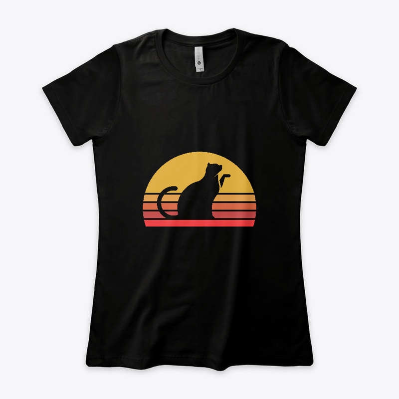 Love Me Meow Vintage Design 