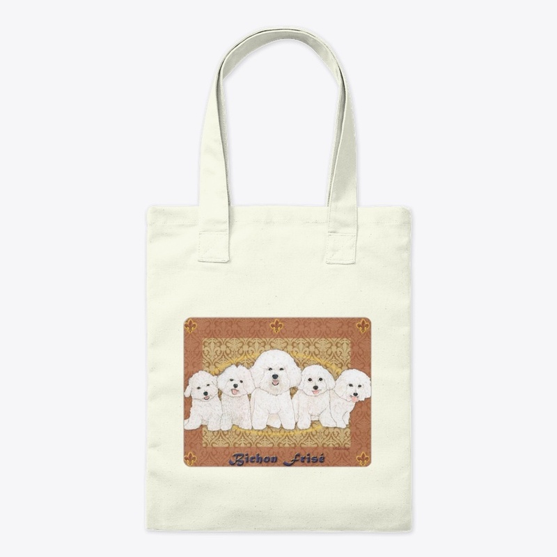 Cute Bichon face mask