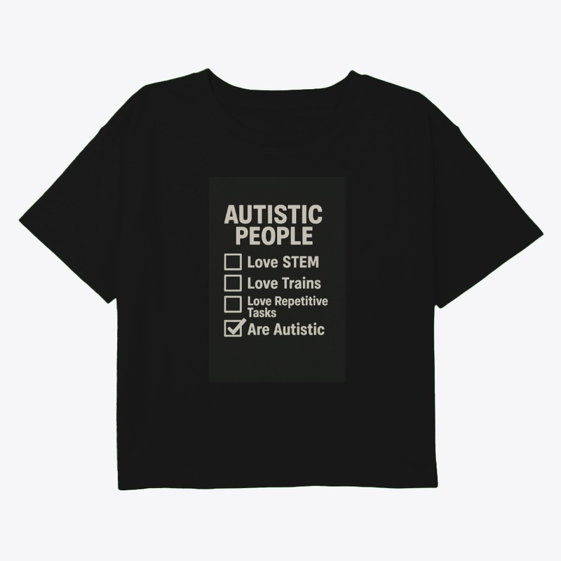 Autistic People Checkbox end stereotypes