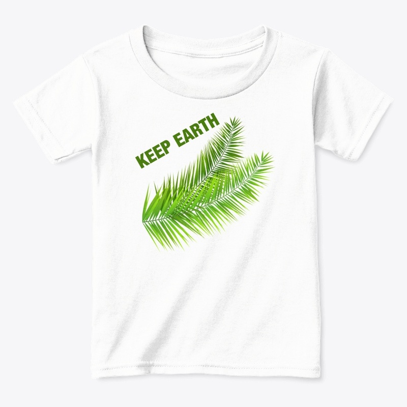 EARTH DAY T SHIRT KEEP EARTH GREEN