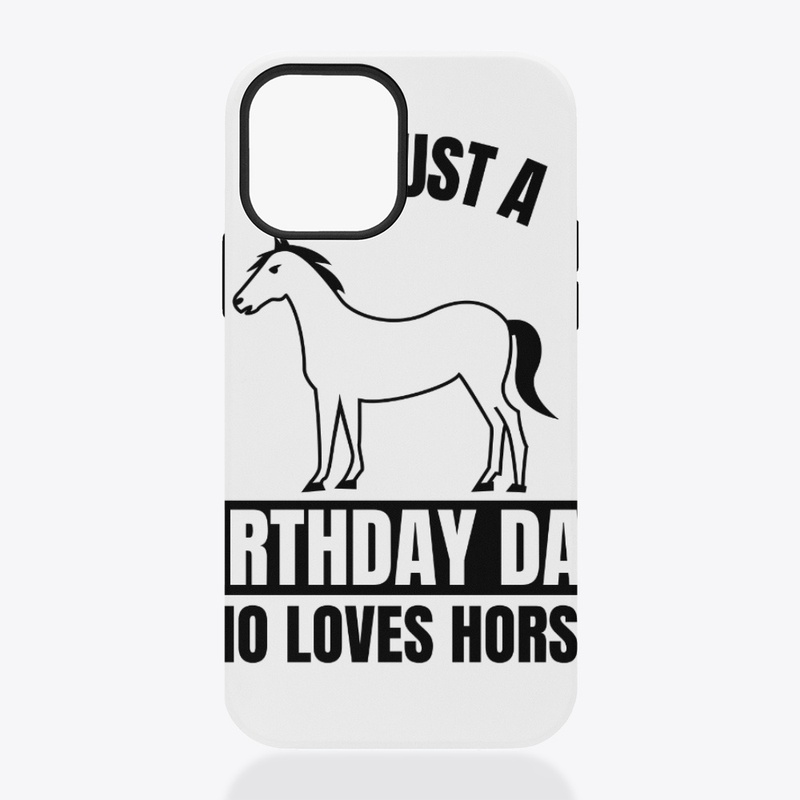 I'm just a birthday dad who loves horses