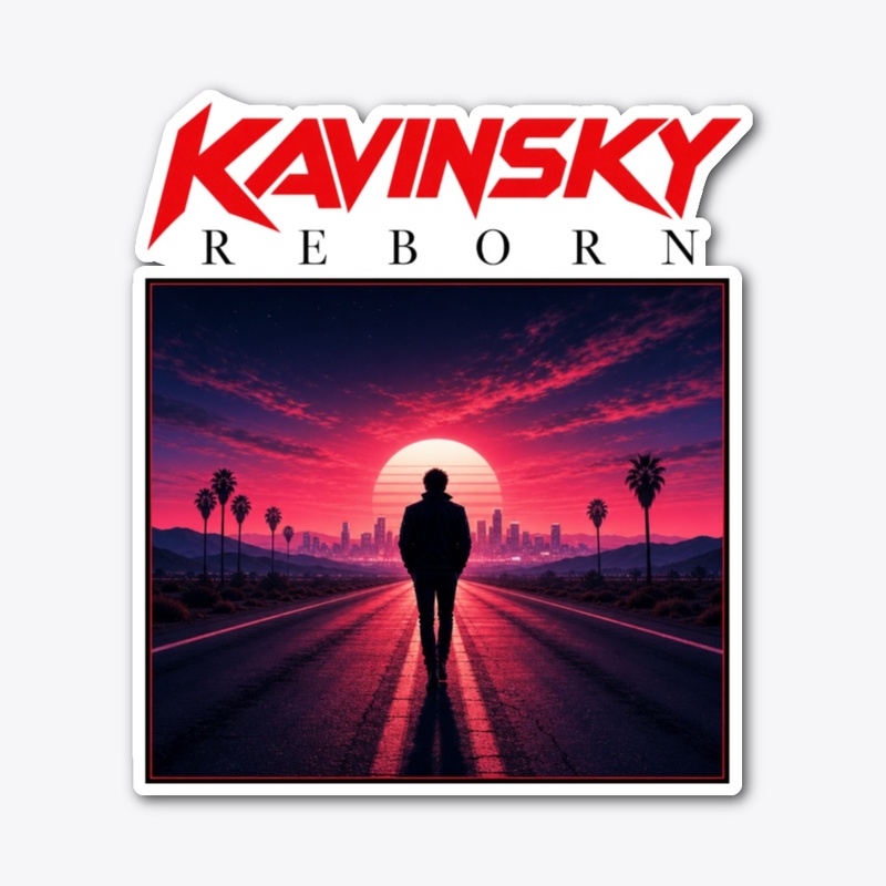 Kavinsky Reborn Synthwave Graphic Tee