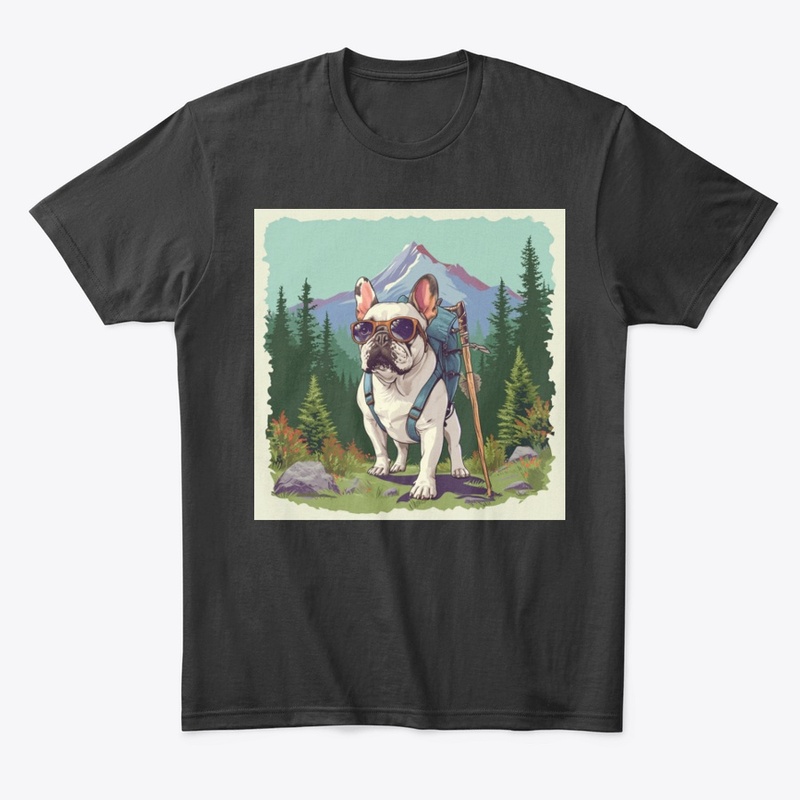 Hiking with a French Bulldog