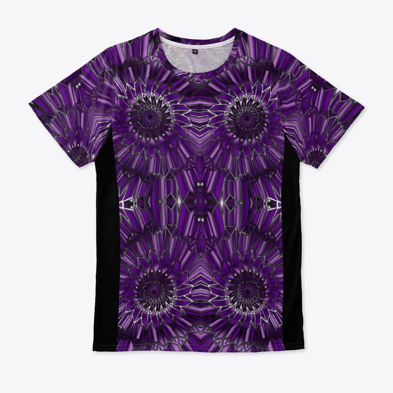 purp cyrstals mandala 