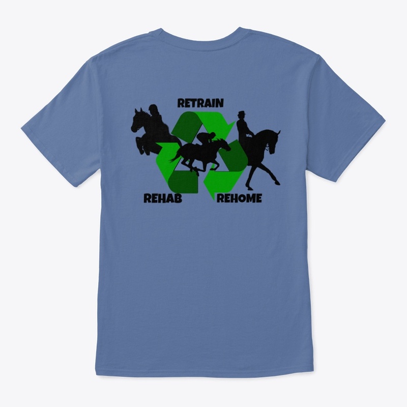 Rehab, Retrain, Rehome Back Classic Tee