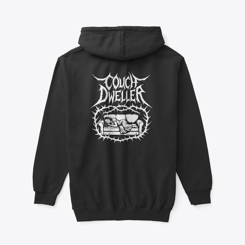 COUCH DWELLER METAL LOGO