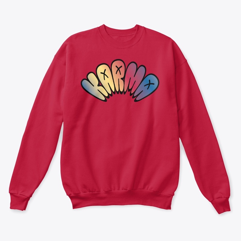 KARMA MULTI-COLOR LOGO HOODIE 