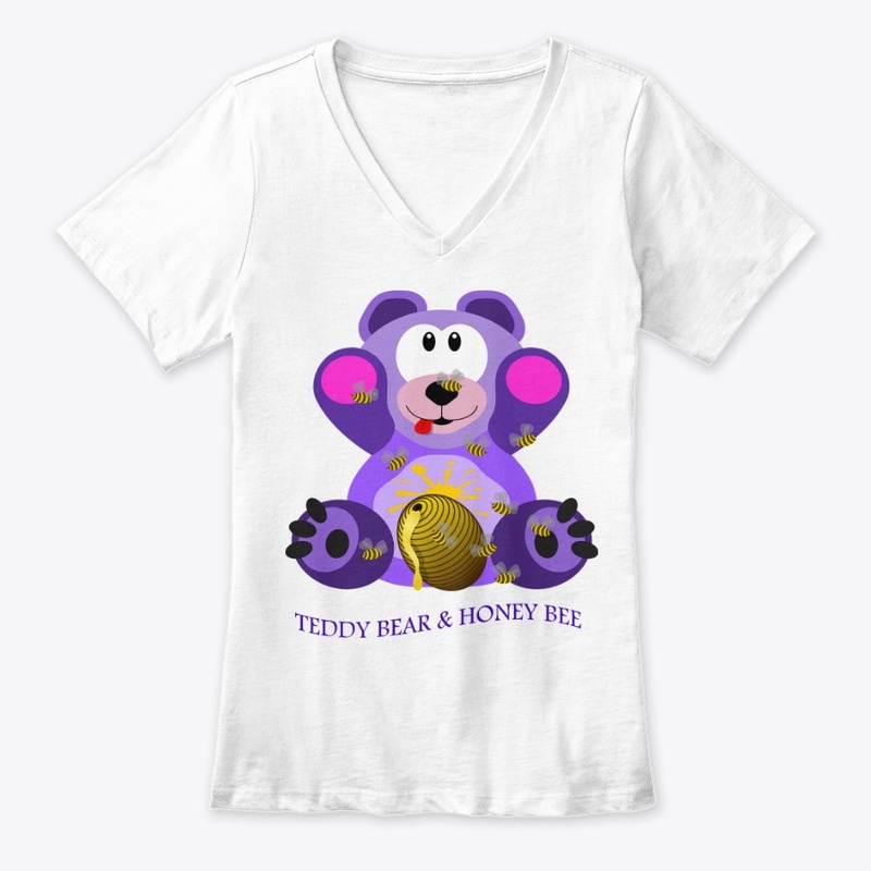 TEDDY BEAR & HONEY BEE