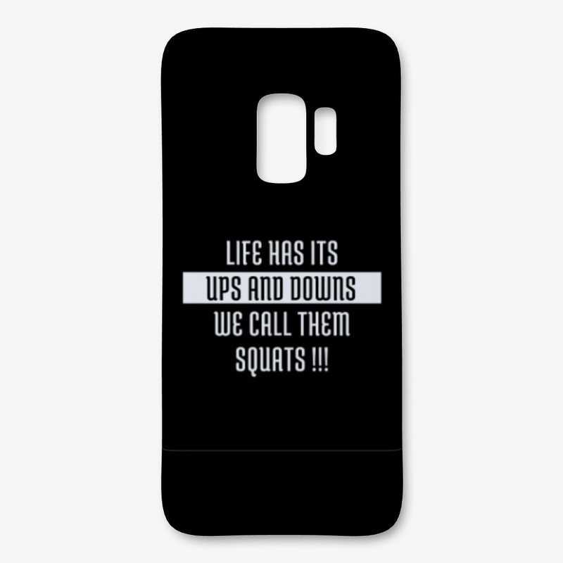 Funny Fitness Quote - Squatting 