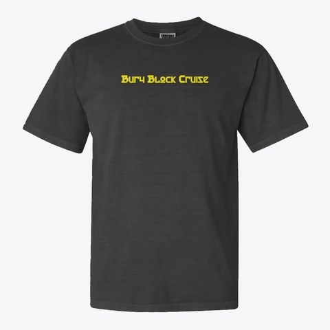 Bury Block Cruise Black T-Shirt Front