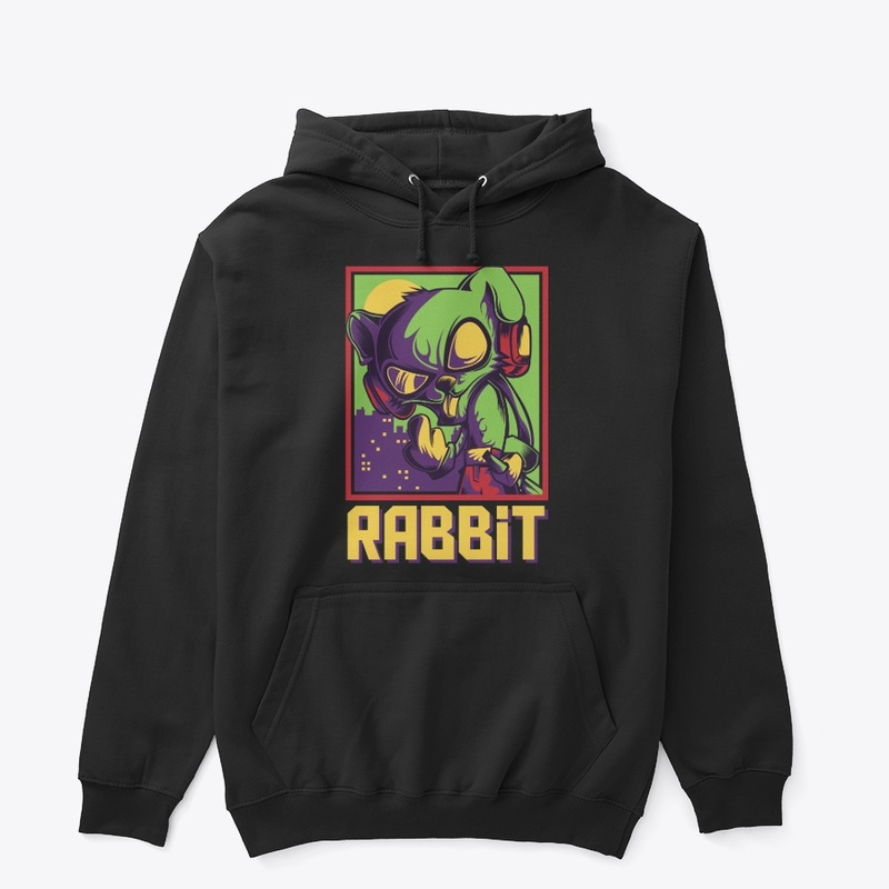 Retro Sci-Fi Bunny Tee