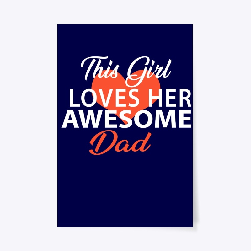 This girl loves her awesome dad