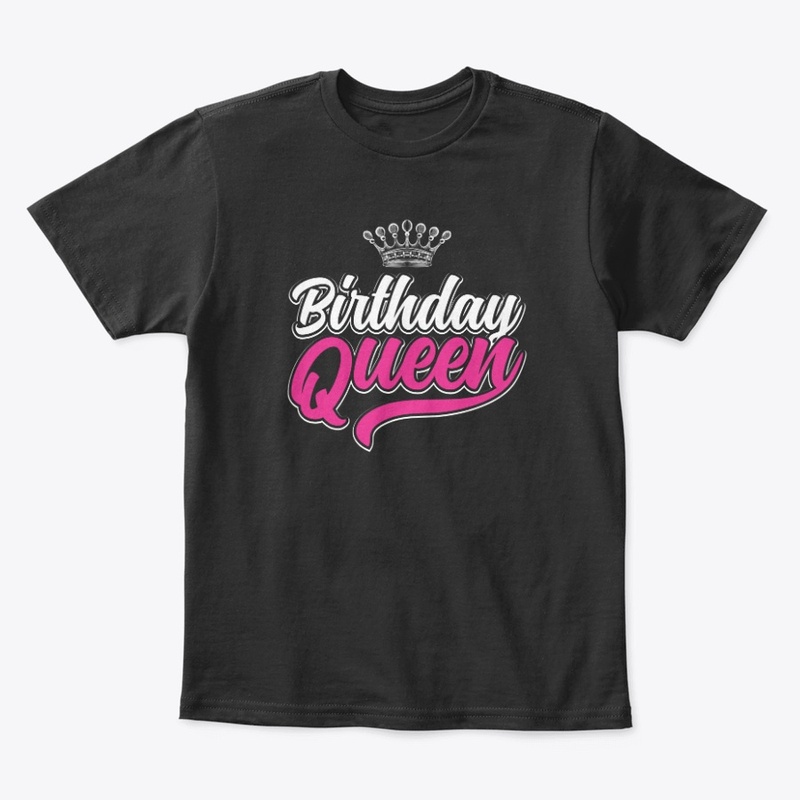 Birthday queen design for t shirt
