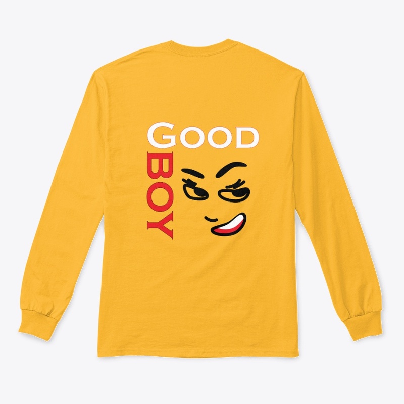 Good Boy with Sarcastic Smile