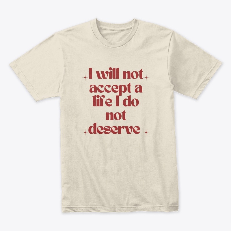 I will not accept...