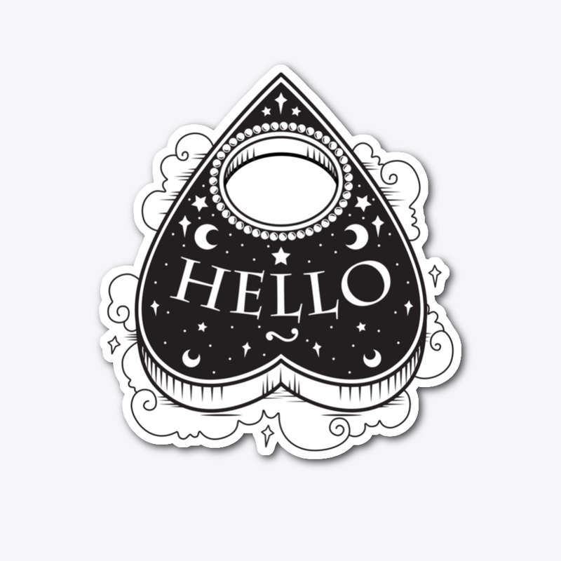 Hello Ouija Sticker