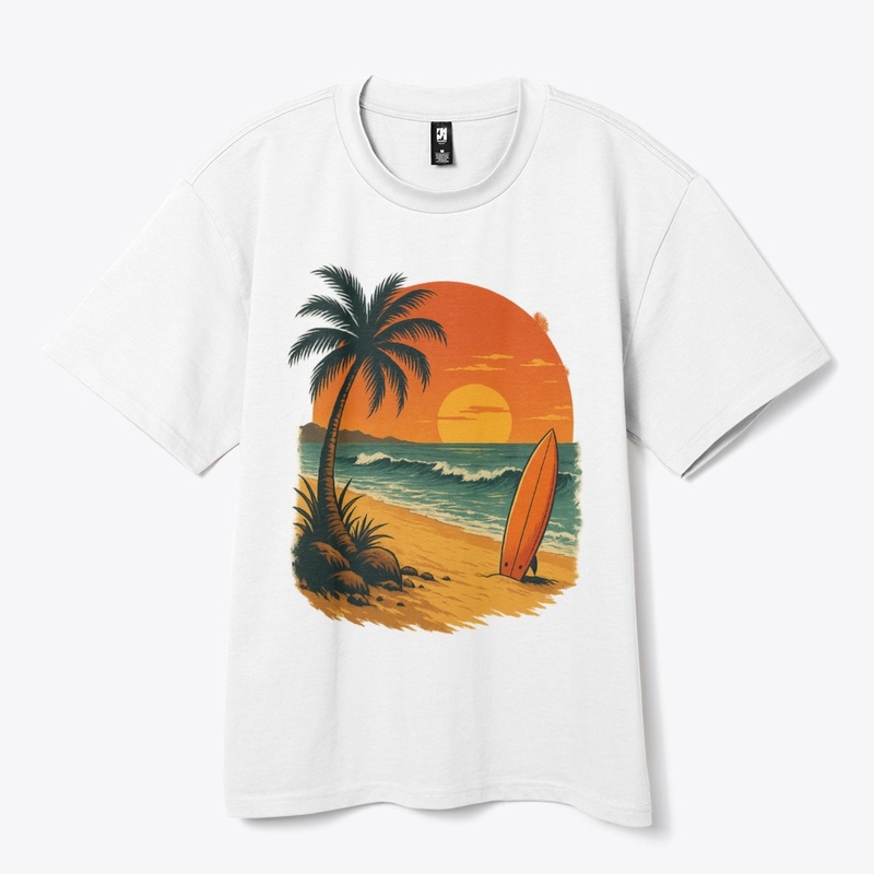 Surfing Surf Surfer summer beach T-shirt