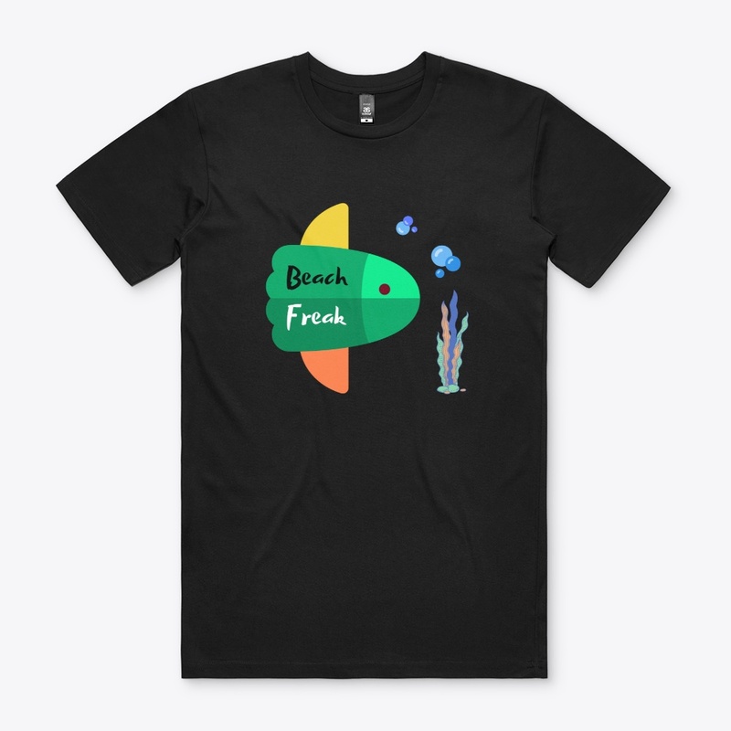 Mens Ocean Sunfish Beach Freak