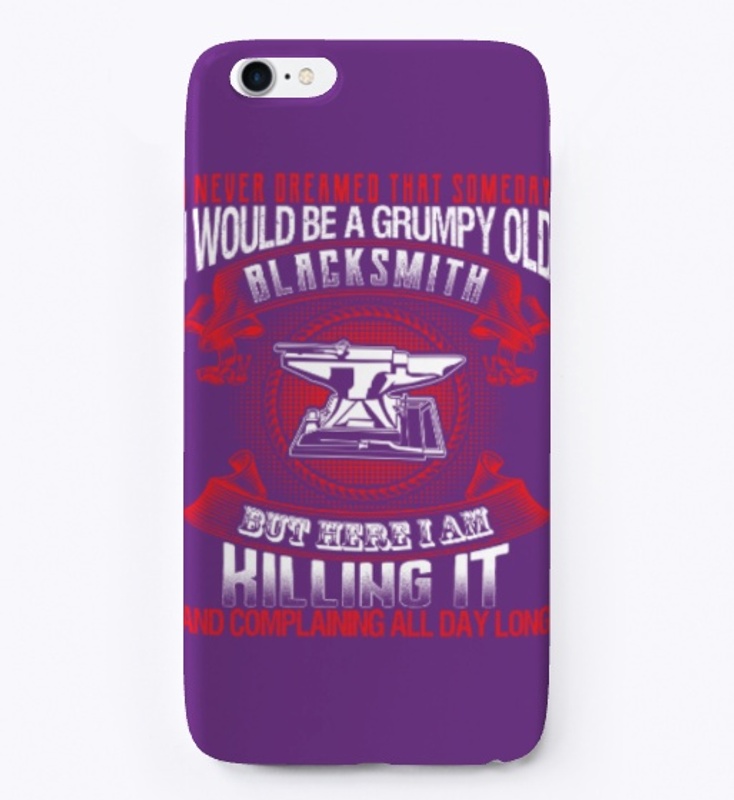 Vintage Design Grumpy Old Blacksmith