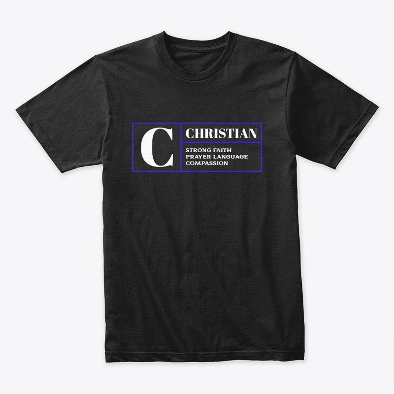 C For Christian - Christian Tee
