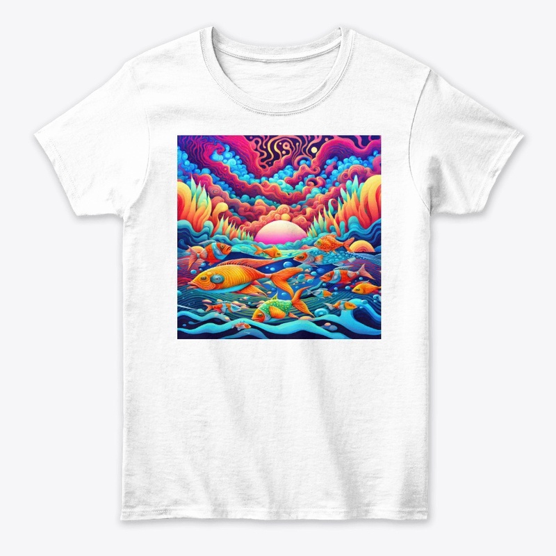 Fantasy Psychedelic Ocean