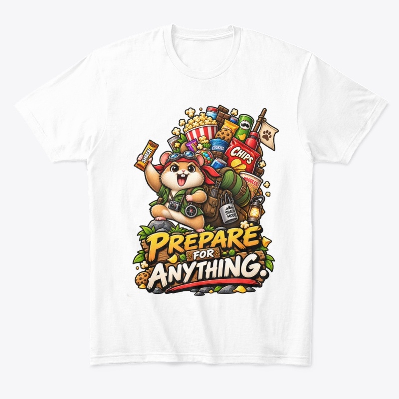 Prepare for Anything Funny Hamster 