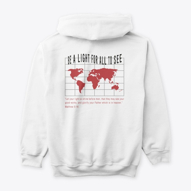 Be A Light For All To See -  hoodie